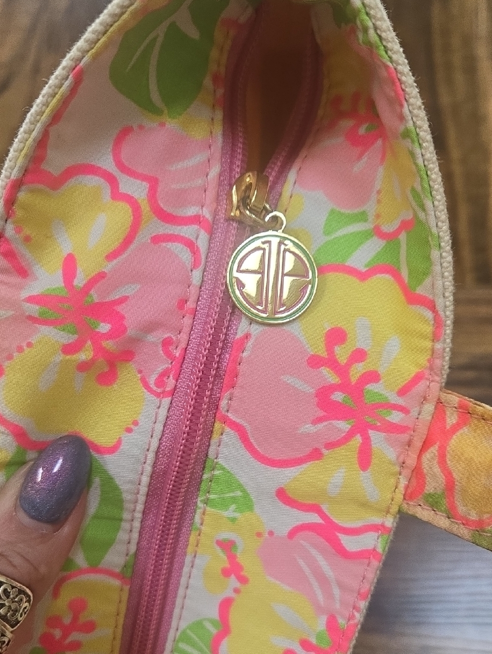 Lilly Pulitzer Zipper Mini Tote Bag - Picture 9 of 15